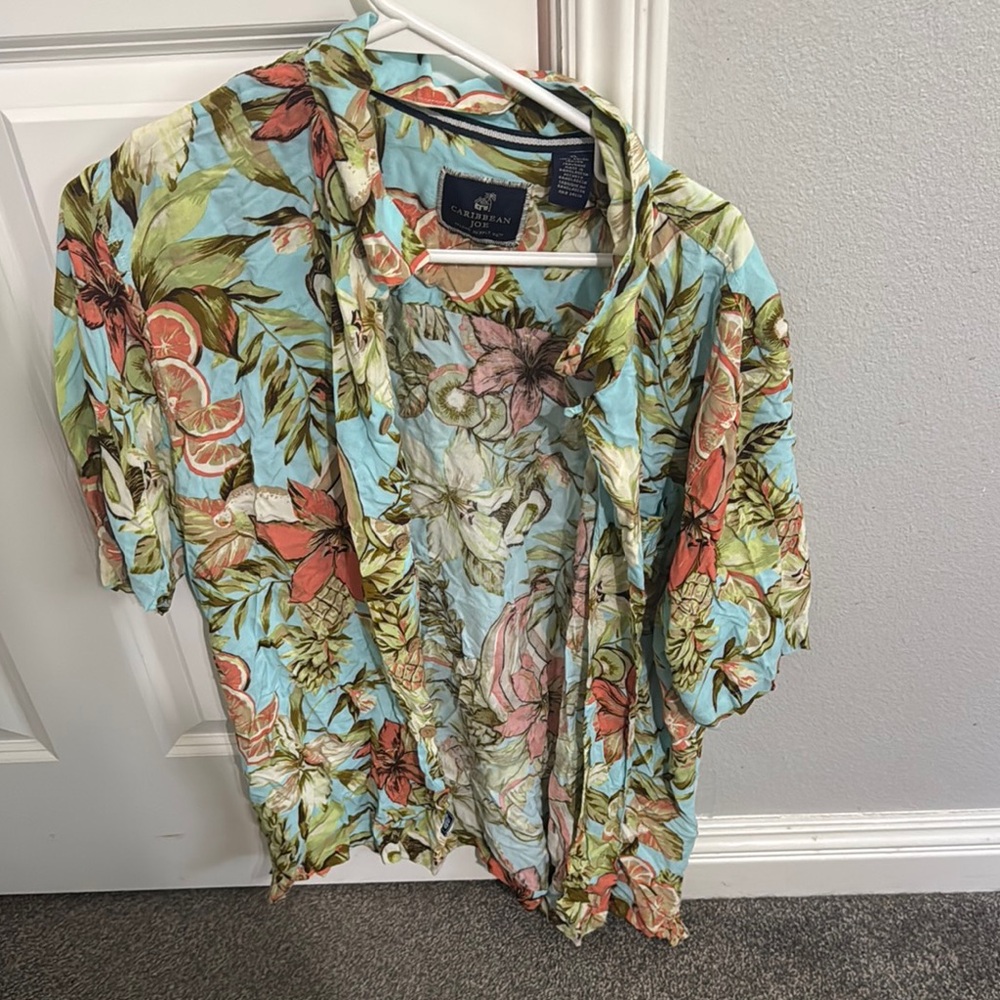 Floral Hawaiian Shirt